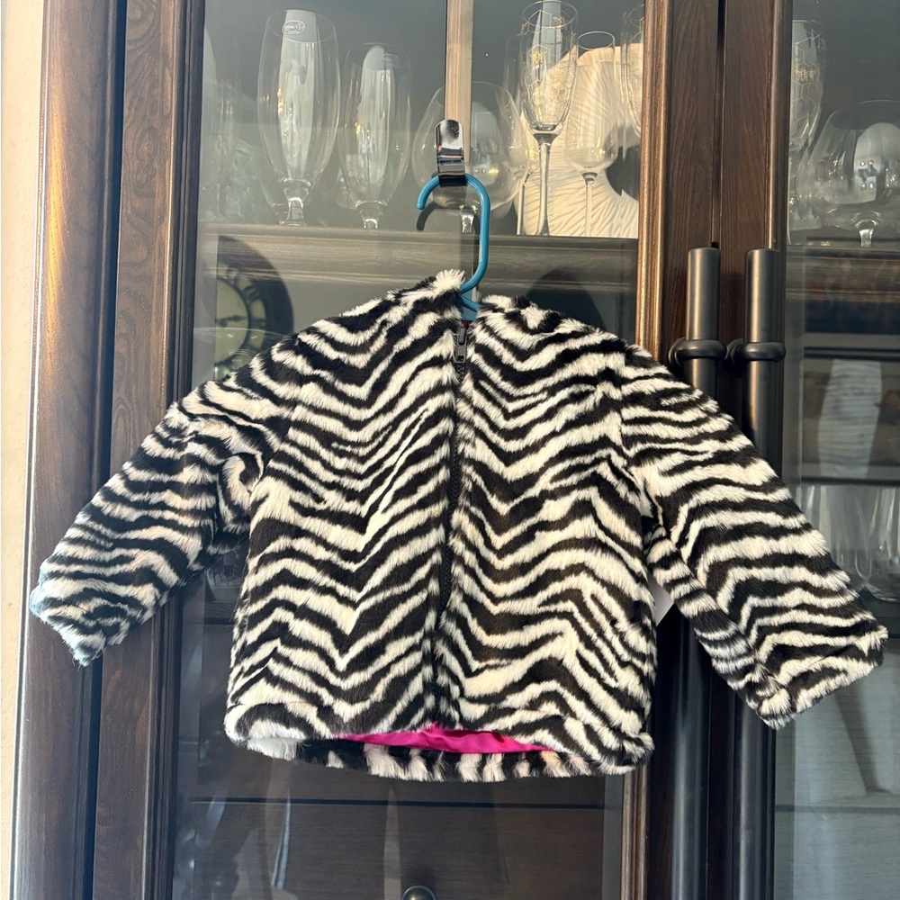 Gymboree Zebra Print Kids Jacket